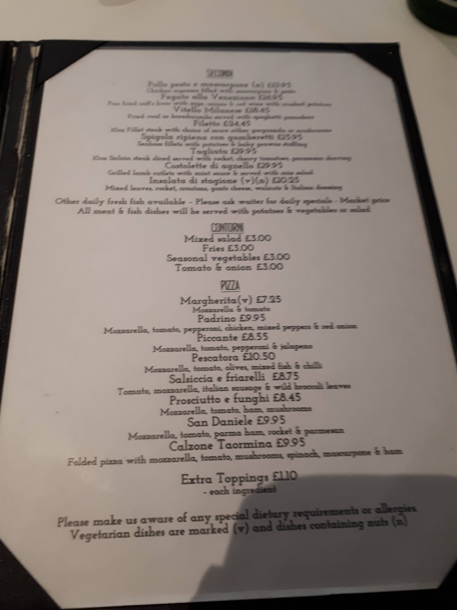 Menu Da Nico Italian Restaurant-10