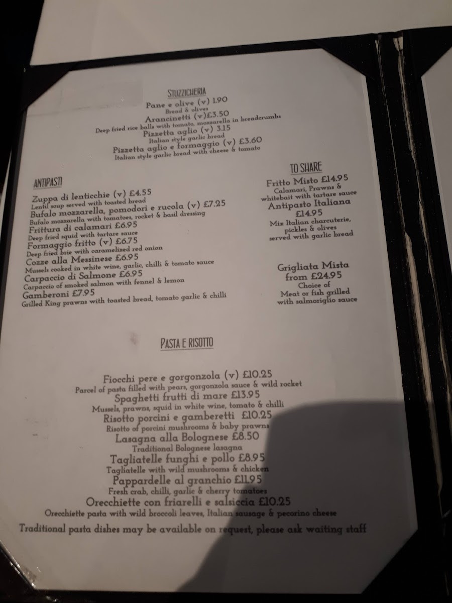 Menu Da Nico Italian Restaurant-8